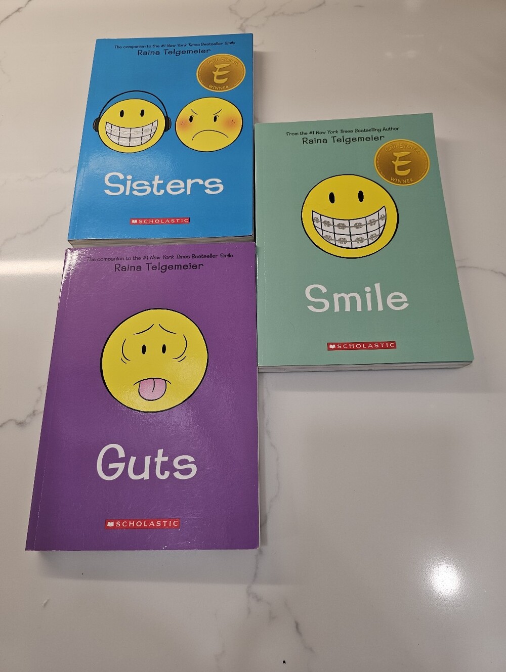 Raina Telgemeier Graphic Novels Set Of 3